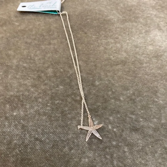 Starfish silver necklace - Picture 1 of 1